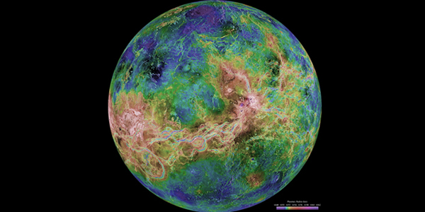 Radar Imaged Venus