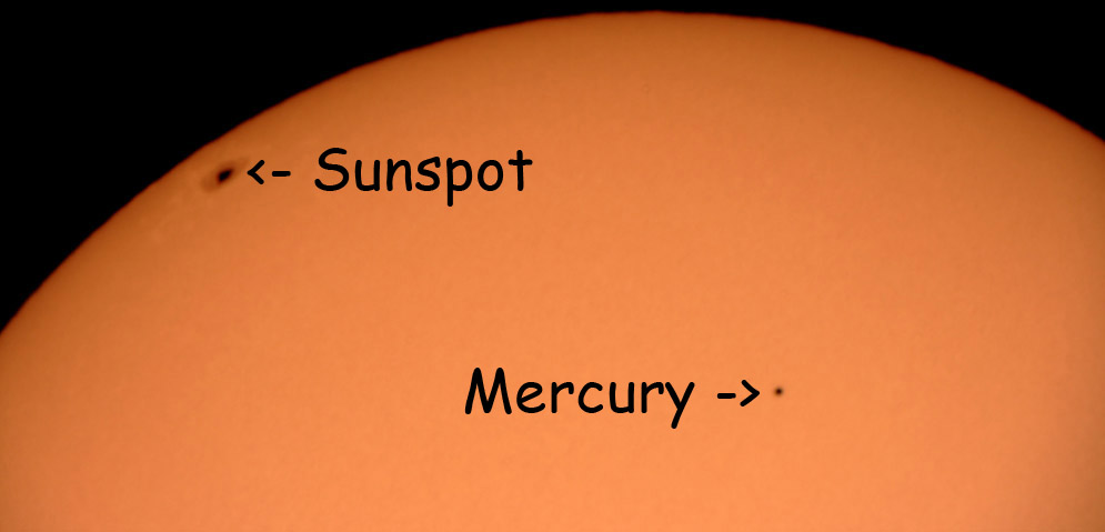 Sun vs mercury