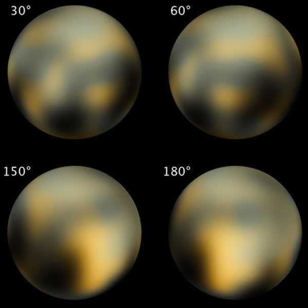 Pluto's Hemispheres